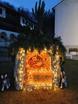 Бадње вече и Божић у манастиру у Пљевљама