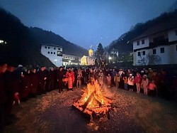 Бадње вече манастир Пљевља