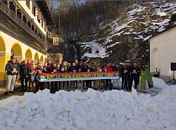 Богојављење у манастиру Свете Тројице Пљевља